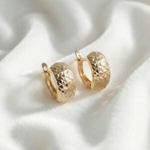 עגילי בננה חריטות לייזר