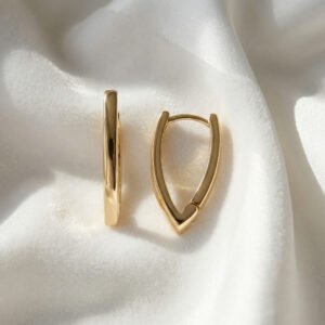 עגילי זהב arrow