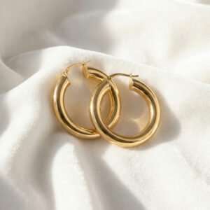 עגילי חישוק קלאסי