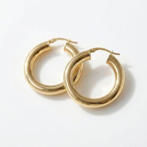 עגילי חישוק קלאסי