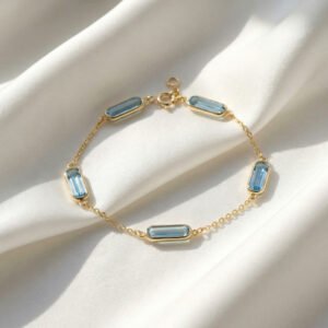 צמיד אבני חן