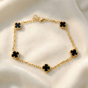 צמיד תלתנים שחורים