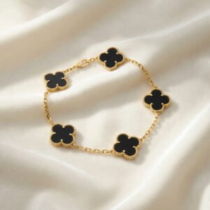 צמיד תלתנים שחורים 