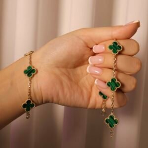 צמיד תלתנים ירוקים 