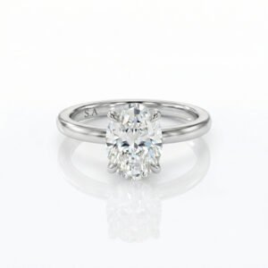 טבעת אובל קלאסית