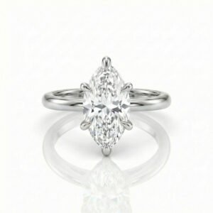 טבעת מרקיזה קלאסית