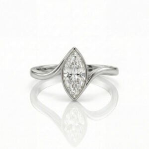 טבעת מרקיזה גלים