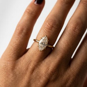 טבעת מרקיזה קלאסית